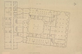 Biblioteca Nacional plan de uso de los recintos [material cartográfico]: